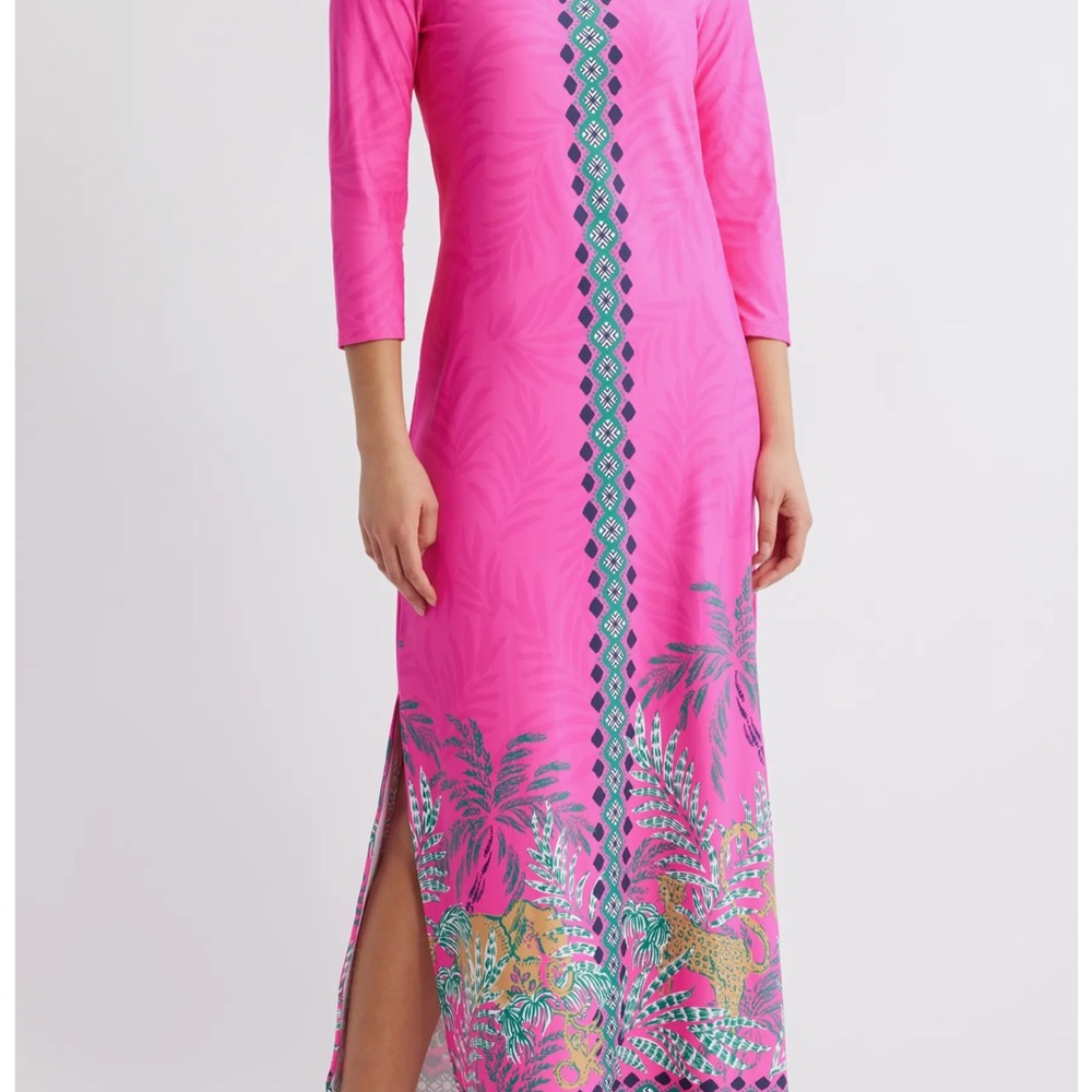 Lily Pulitzer Seralina Border Print Maxi Dress